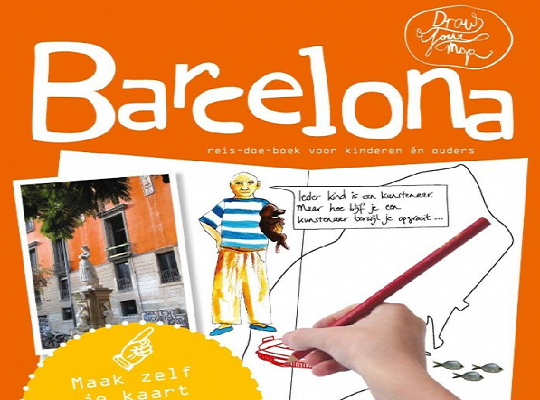 Boekfragment: DrawYourMap Barcelona